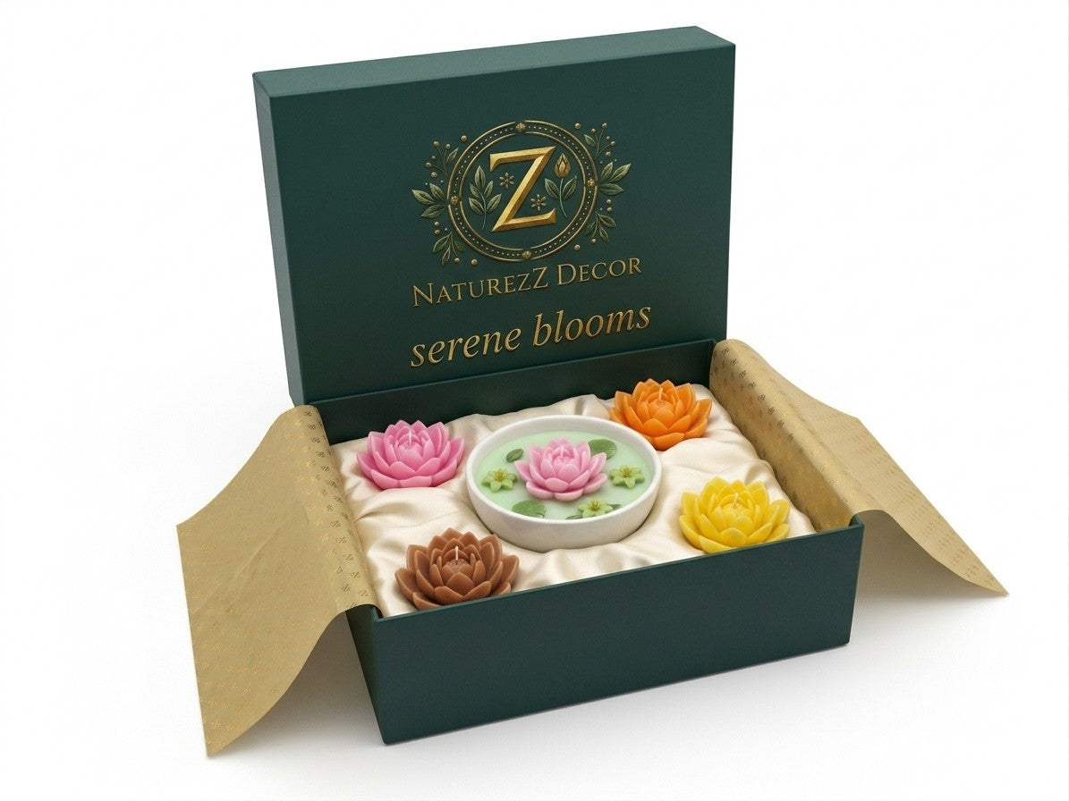 Serene Blooms- Lotus Pond Candle
