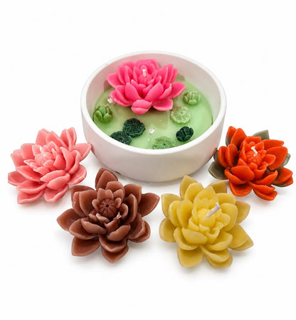 Serene Blooms- Lotus Pond Candle