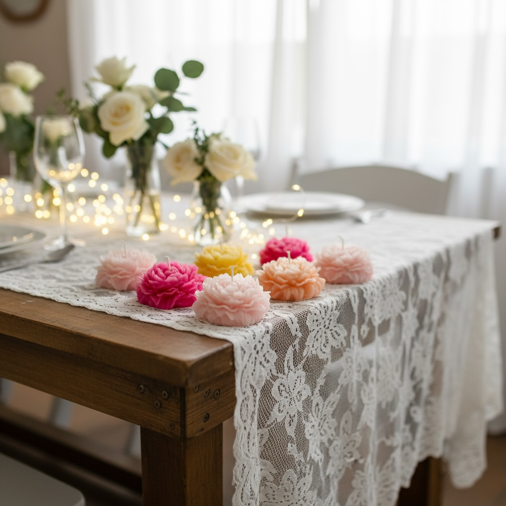 Peony Candle