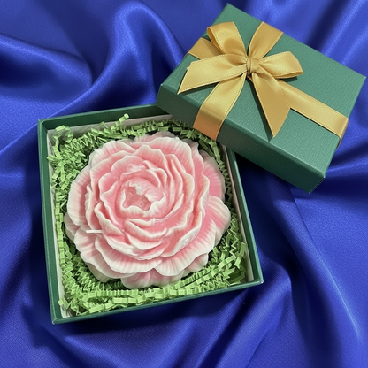 Luxury Handmade Peony Candle