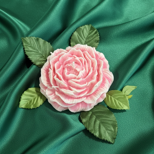 Luxury Handmade Peony Candle