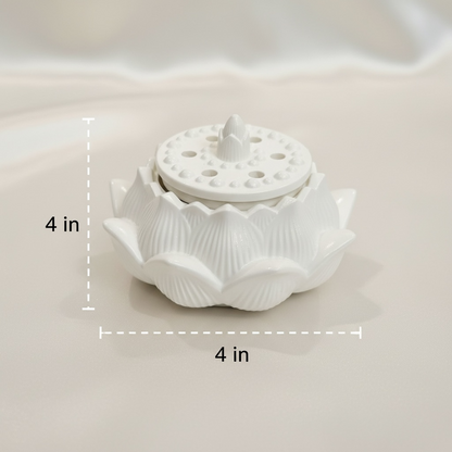 Lotus Candle Set | Soy Wax Blend with Refillable Top-Ups